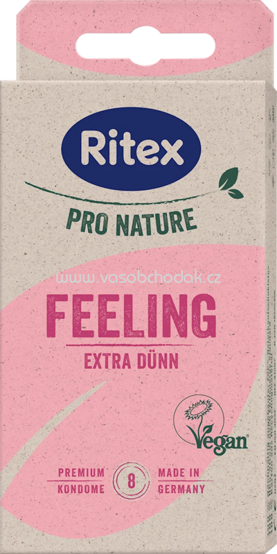 Ritex Kondome Pro Nature Feeling, Breite 53 mm, 8 St