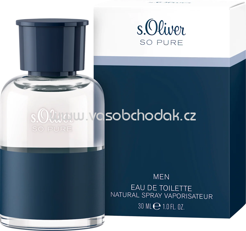 s.Oliver So pure Men Eau de Toilette, 30 ml s.Oliver So pure Men Eau de Toilette, 30 ml