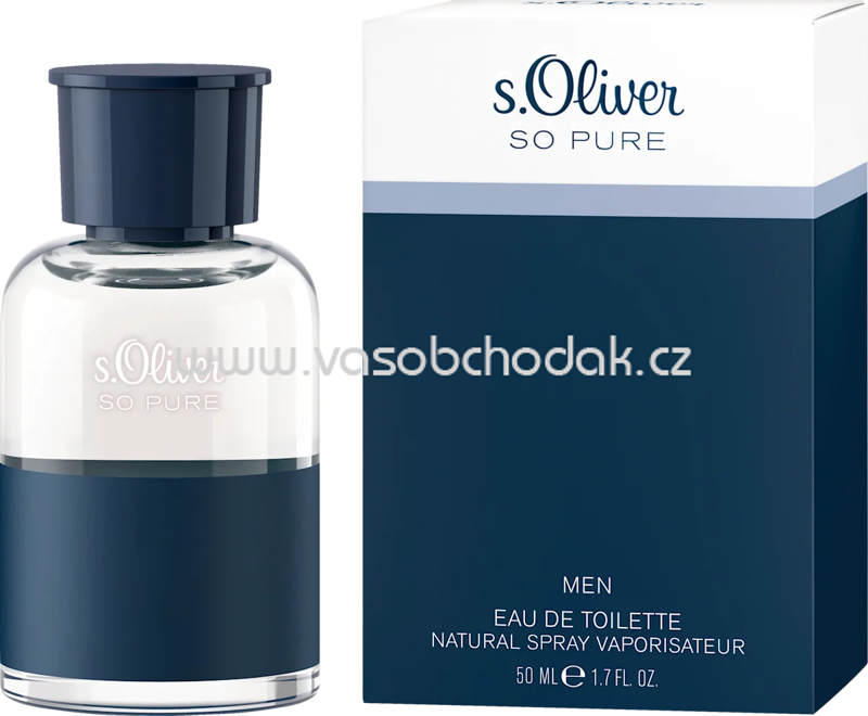 s.Oliver So pure Men Eau de Toilette, 50 ml s.Oliver So pure Men Eau de Toilette, 50 ml