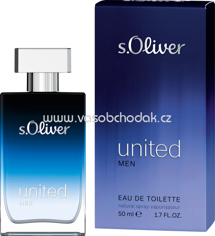 s.Oliver United Men Eau de Toilette, 50 ml s.Oliver United Men Eau de Toilette, 50 ml