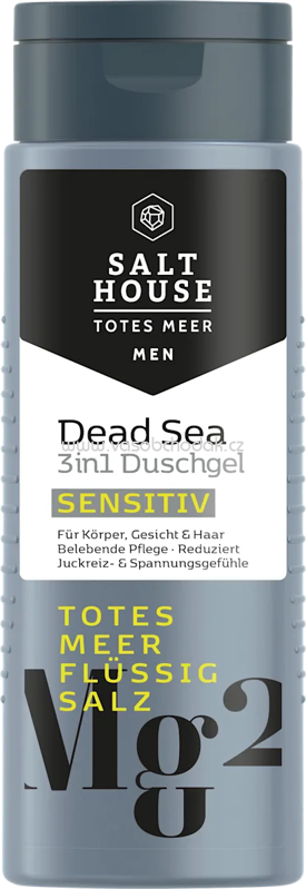 Salthouse Duschgel Men Totes Meer Sensitiv, 250 ml