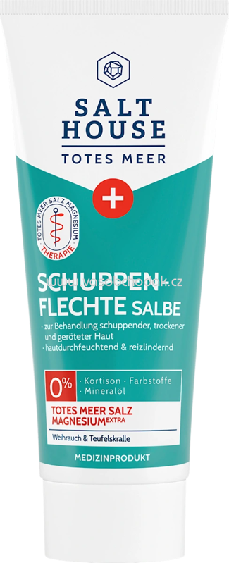 Salthouse Pflegecreme Schuppenflechte Salbe Totes Meer Therapie, 75 ml
