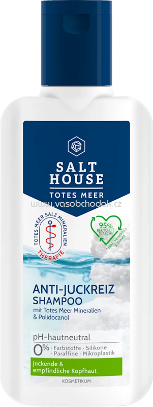 Salthouse Shampoo Totes Meer Therapie Anti-Juckreiz, 250 ml Salthouse Shampoo Totes Meer Therapie Anti-Juckreiz, 250 ml