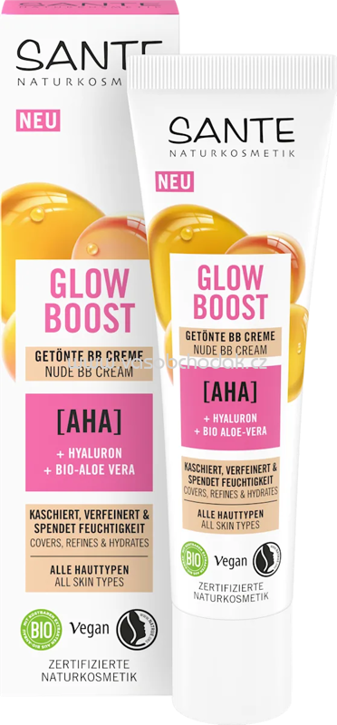 SANTE NATURKOSMETIK BB Cream Glow Boost, 30 ml SANTE NATURKOSMETIK BB Cream Glow Boost, 30 ml