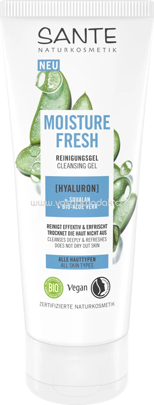 SANTE NATURKOSMETIK Reinigungsgel Moisture Fresh, 100 ml SANTE NATURKOSMETIK Reinigungsgel Moisture Fresh, 100 ml