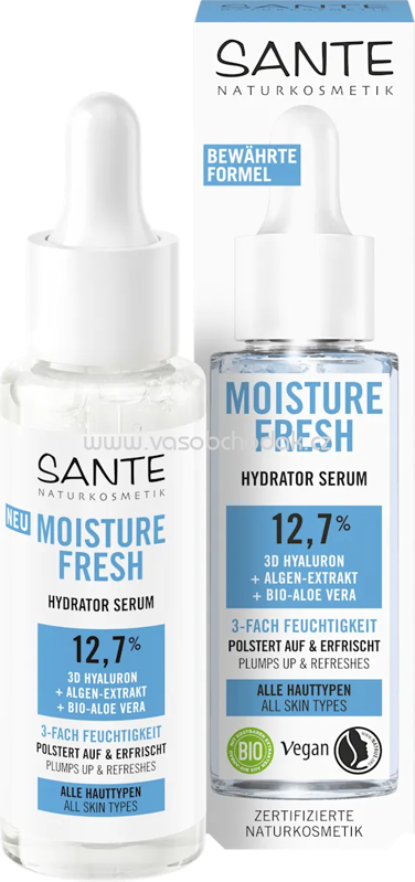 SANTE NATURKOSMETIK Serum Hydrator Moisture Fresh, 30 ml SANTE NATURKOSMETIK Serum Hydrator Moisture Fresh, 30 ml