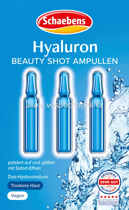 Schaebens Ampullen Hyaluron Beauty 3x1ml, 3 ml