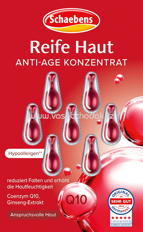 Schaebens Anti Age Konzentrat reife Haut, 7 St