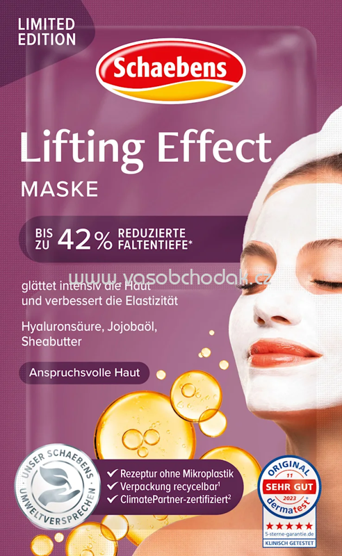 Schaebens Gesichtsmaske Lifting Effect, 10 ml Schaebens Gesichtsmaske Lifting Effect, 10 ml
