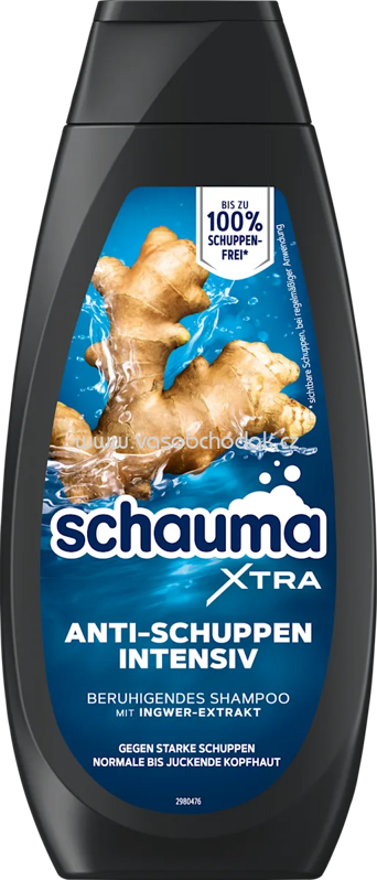 schauma Shampoo Anti-Schuppen XTRA Intensiv, 400 ml
