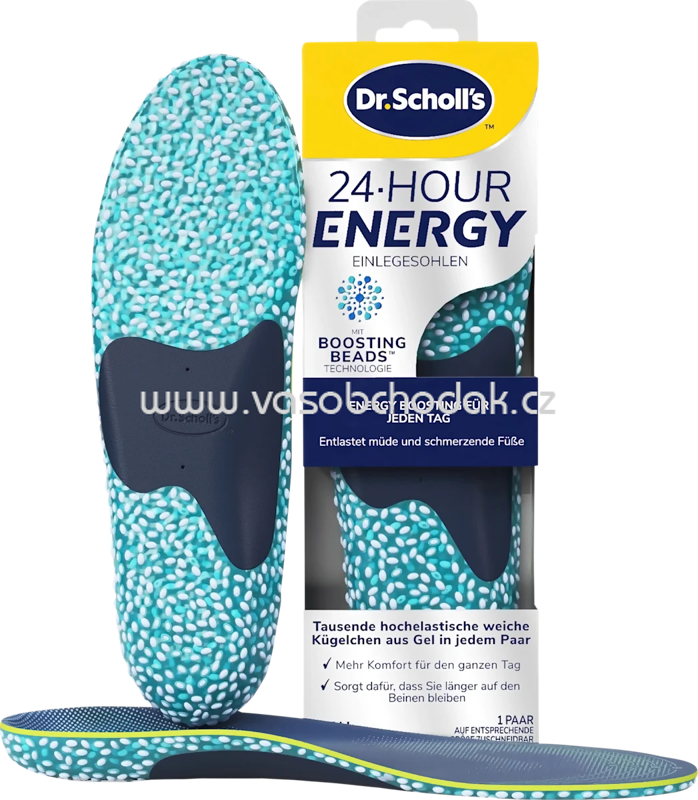 Scholl Einlegesohlen 24Hour Energy Gr. 35 - 40 1 Paar, 2 St