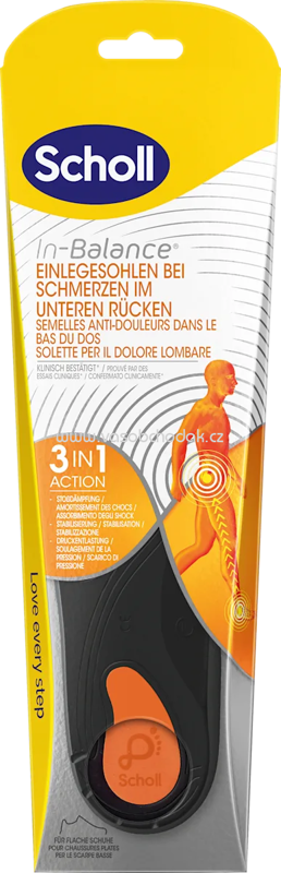 Scholl Einlegesohlen In-Balance, Gr. 40-42 1 Paar, 2 St