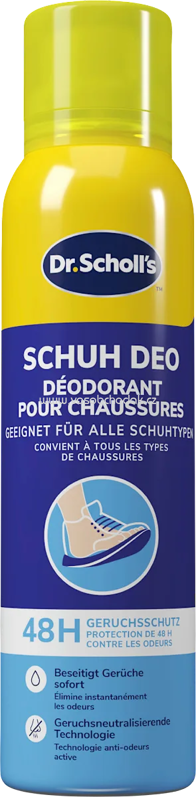 Scholl Schuhdeo Spray fresh step Geruchsstopp, 150 ml