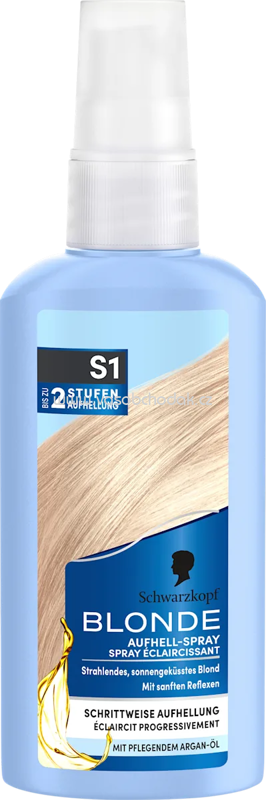 Schwarzkopf Blonde Aufhellungsspray S1, 125 ml Schwarzkopf Blonde Aufhellungsspray S1, 125 ml