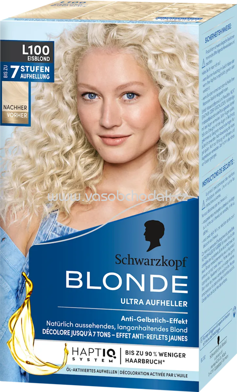 Schwarzkopf Blonde Haare Aufheller Ultra L100 Eisblond, 1 St Schwarzkopf Blonde Haare Aufheller Ultra L100 Eisblond, 1 St