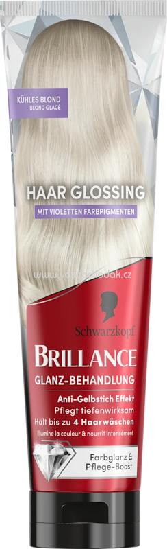 Schwarzkopf Brillance Farb-Glanzbehandlung Glossing Kühles Blond, 150 ml Schwarzkopf Brillance Farb-Glanzbehandlung Glossing Kühles Blond, 150 ml