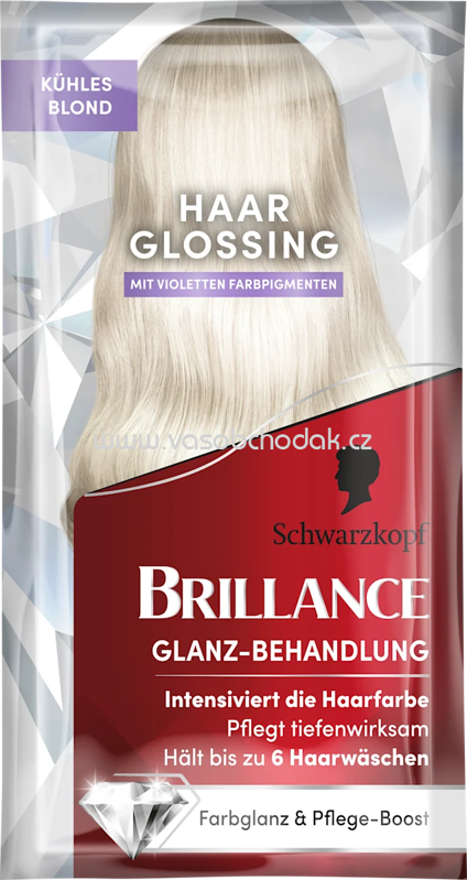 Schwarzkopf Brillance Farb-Glanzbehandlung Glossing Kühles Blond, 30 ml Schwarzkopf Brillance Farb-Glanzbehandlung Glossing Kühles Blond, 30 ml