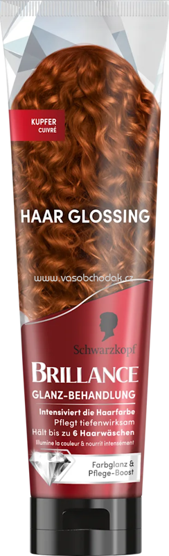 Schwarzkopf Brillance Farb-Glanzbehandlung Glossing Kupfer, 150 ml Schwarzkopf Brillance Farb-Glanzbehandlung Glossing Kupfer, 150 ml