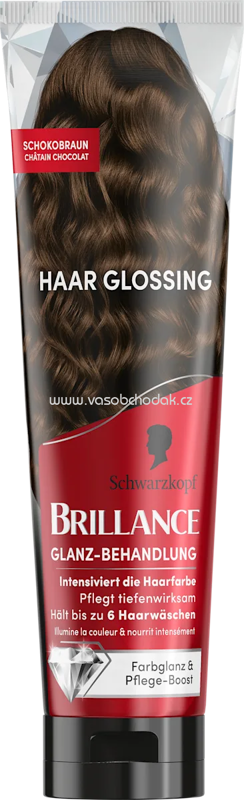 Schwarzkopf Brillance Farb-Glanzbehandlung Glossing Schoko Braun, 150 ml Schwarzkopf Brillance Farb-Glanzbehandlung Glossing Schoko Braun, 150 ml