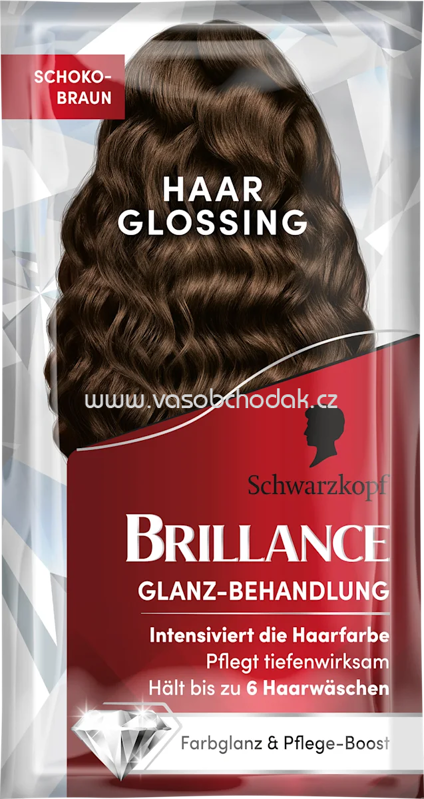 Schwarzkopf Brillance Farb-Glanzbehandlung Glossing Schoko-Braun, 30 ml Schwarzkopf Brillance Farb-Glanzbehandlung Glossing Schoko-Braun, 30 ml