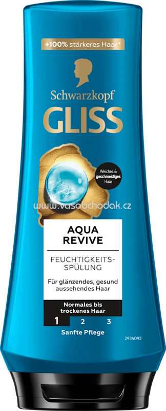 Schwarzkopf GLISS Conditioner Aqua Revive, 200 ml