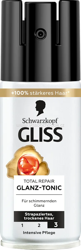 Schwarzkopf GLISS Haar-Tonic Total Repair Glanz, 100 ml