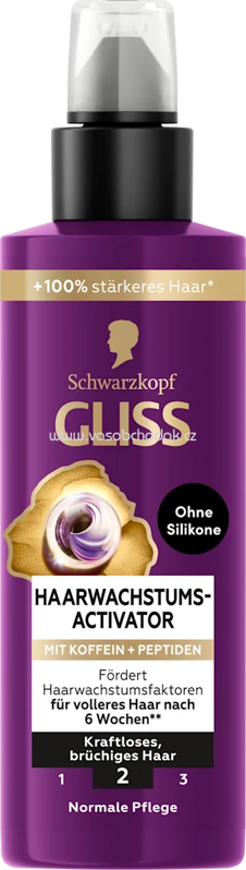 Schwarzkopf GLISS Haarwasser Haarwachstumsactivator Full Hair Magic, 100 ml Schwarzkopf GLISS Haarwasser Haarwachstumsactivator Full Hair Magic, 100 ml