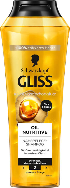Schwarzkopf GLISS Shampoo Oil Nutritive, 250 ml