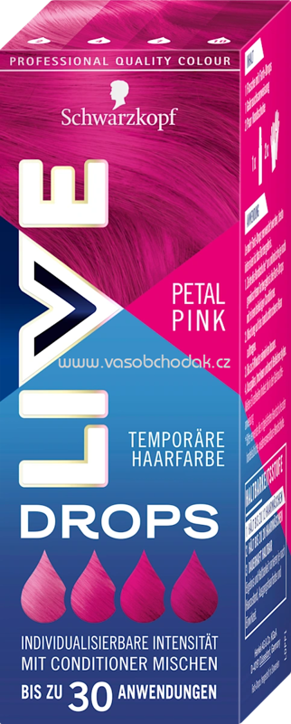 Schwarzkopf LIVE Haartönung Drops Petal Pink, 1 St Schwarzkopf LIVE Haartönung Drops Petal Pink, 1 St
