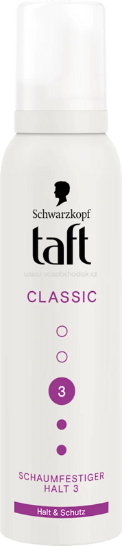 Schwarzkopf taft Schaumfestiger Classic, Halt & Schutz, 150 ml