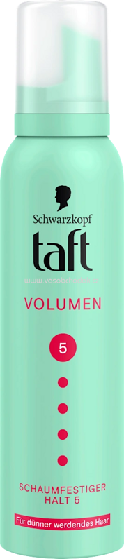 Schwarzkopf taft Schaumfestiger Volumen, für dünner werdendes Haar, 150 ml