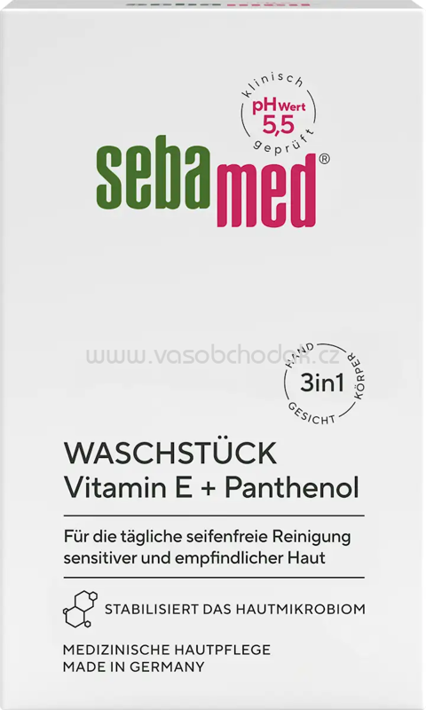 sebamed seifenfreies Waschstück, 150 g sebamed seifenfreies Waschstück, 150 g