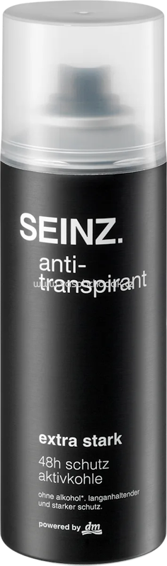 SEINZ. Antitranspirant Deospray extra stark, 200 ml SEINZ. Antitranspirant Deospray extra stark, 200 ml