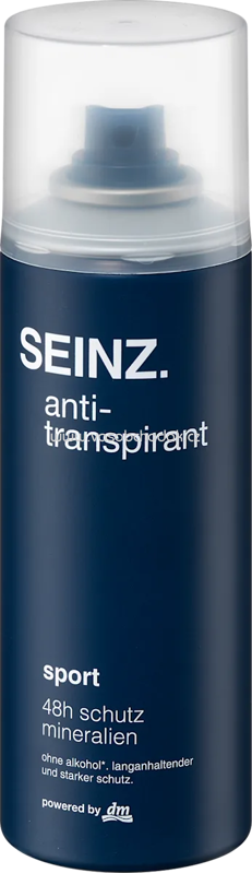 SEINZ. Antitranspirant Deospray Sport, 200 ml SEINZ. Antitranspirant Deospray Sport, 200 ml