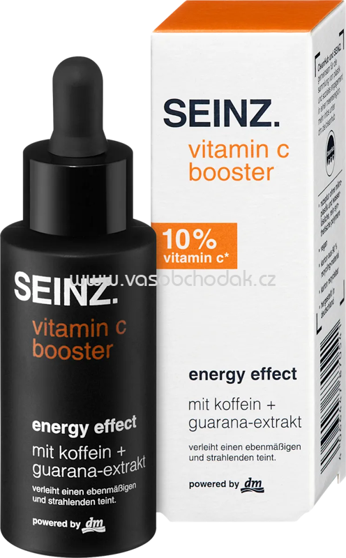 SEINZ. Serum Vitamin C Booster, Energy Effect, 30 ml SEINZ. Serum Vitamin C Booster, Energy Effect, 30 ml