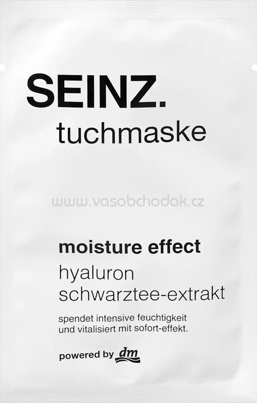 SEINZ. Tuchmaske Moisture Effect, 1 St SEINZ. Tuchmaske Moisture Effect, 1 St