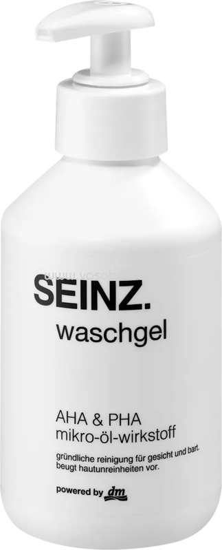 SEINZ. Waschgel AHA & PHA, 250 ml SEINZ. Waschgel AHA & PHA, 250 ml