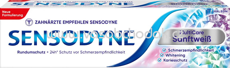 Sensodyne Zahnpasta MultiCare Sanftweiß, 75 ml Sensodyne Zahnpasta MultiCare Sanftweiß, 75 ml