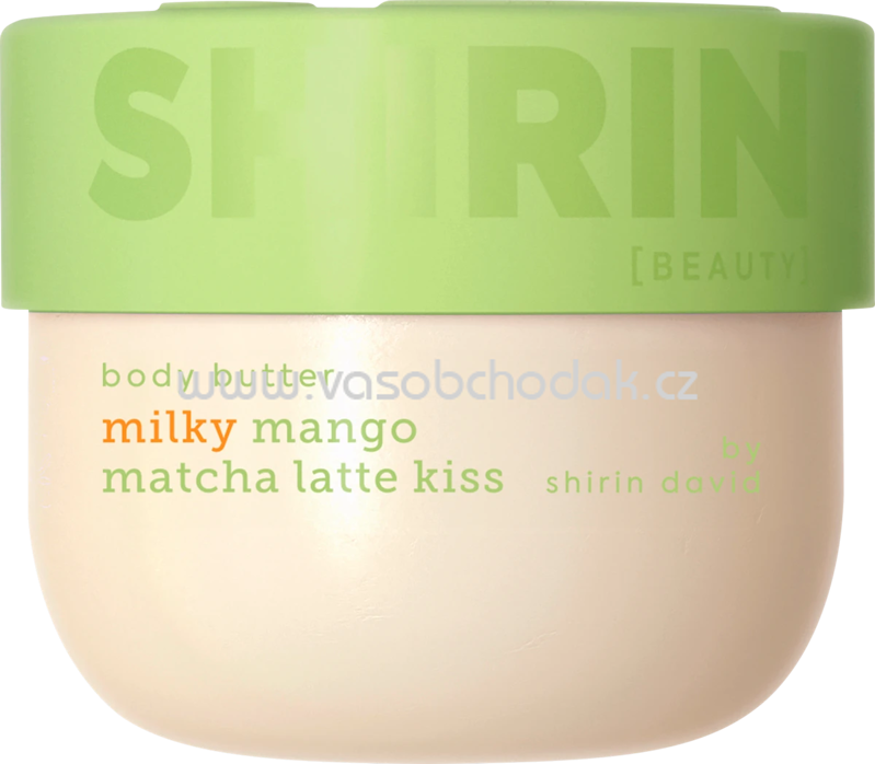 SHIRIN BEAUTY Körperbutter Mango Matcha Latte, 235 ml