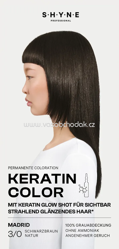 SHYNE Professional Haarfarbe 3/0 Madrid Schwarzbraun, 1 St SHYNE Professional Haarfarbe 3/0 Madrid Schwarzbraun, 1 St