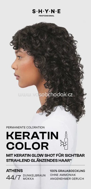 SHYNE Professional Haarfarbe 44/7 Athens Dunkelbraun Mokka, 1 St SHYNE Professional Haarfarbe 44/7 Athens Dunkelbraun Mokka, 1 St