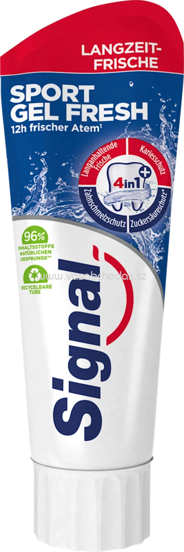 Signal Zahnpasta Sport Gel Fresh, 75 ml Signal Zahnpasta Sport Gel Fresh, 75 ml