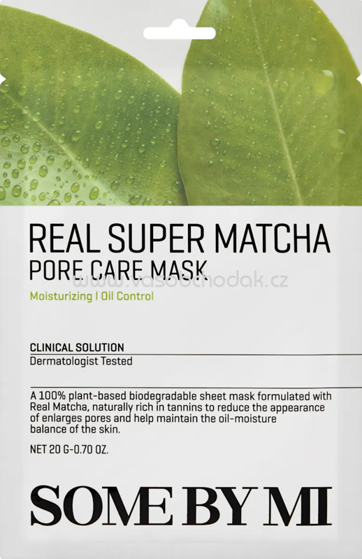 SOME BY MI Tuchmaske Real Super Matcha Pore Care, 20 g