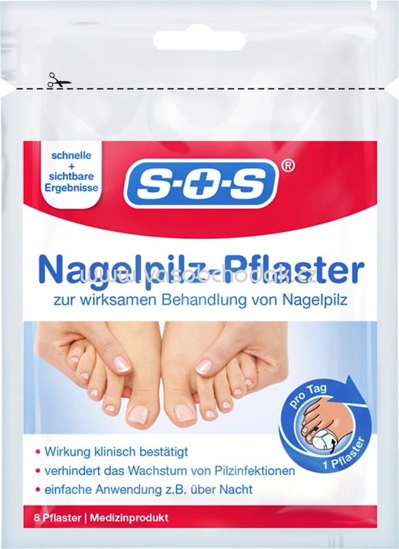 SOS Nagelpilz Pflaster, 8 St