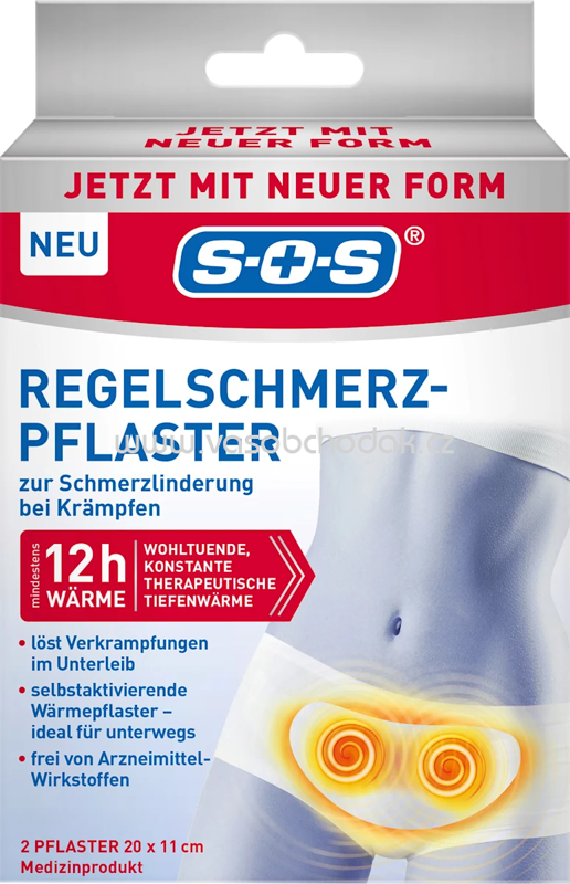 SOS Regelschmerz-Pflaster, 2 St