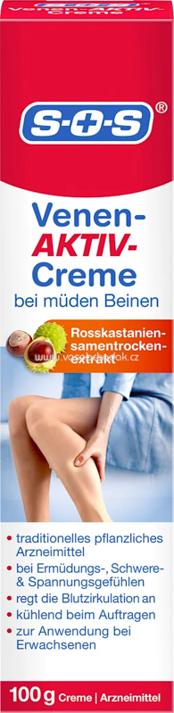 SOS Venen-Aktiv-Creme, 100 g SOS Venen-Aktiv-Creme, 100 g