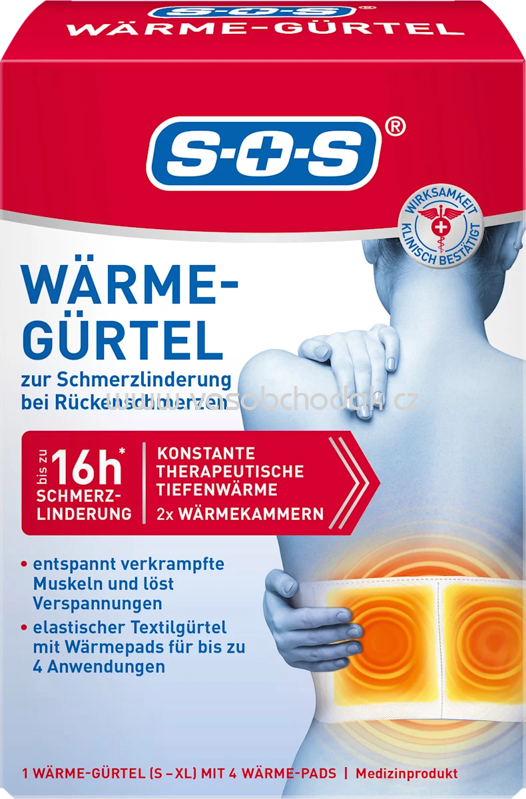 SOS Wärme Gürtel, 1 St