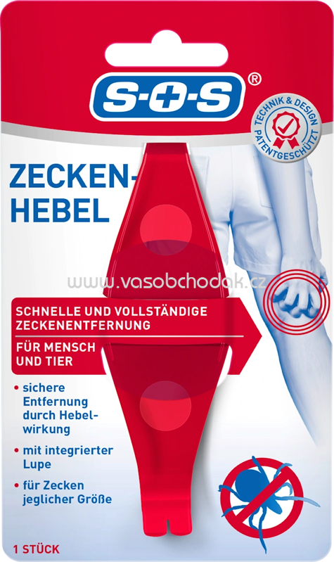 SOS Zeckenhebel, 1 St
