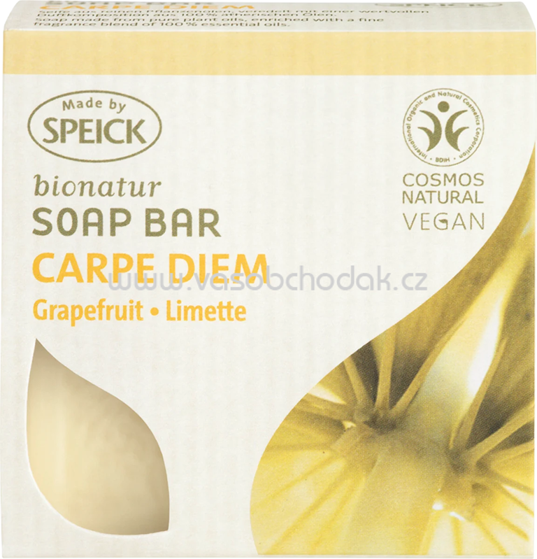 Speick Seifenstück Bionatur Carpe Diem Grapefruit & Limette, 100 g Speick Seifenstück Bionatur Carpe Diem Grapefruit & Limette, 100 g