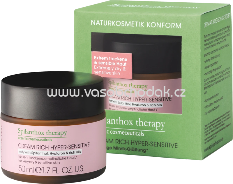 Spilanthox therapy Gesichtscreme Rich Hyper-Sensitive, 50 ml